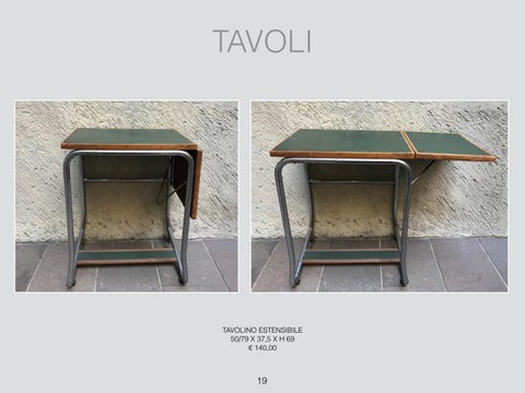 S.oggetti Milano 家具目录 · Vendita 家具 1520361125 6 第 19 页