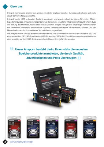 Integral Produktreihe zur 256-Bit AES-Hardware-Verschlüsselung 2018 第 2 页