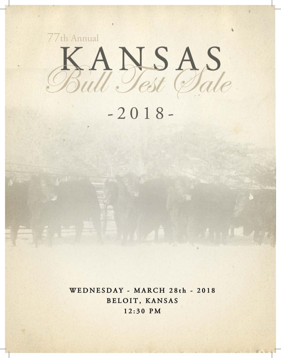 Kansas Bull Test 2018 Bull Sale Catalog by LivestockDirect Issuu