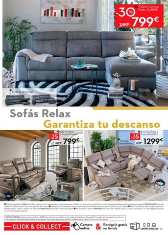 Ofertas Supermercados 家具目录 conforama salones y sofas hasta un 50 porciento 德文 descuento 第 13 页