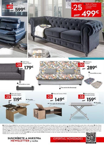 Ofertas Supermercados 家具目录 conforama salones y sofas hasta un 50 porciento 德文 descuento 第 15 页