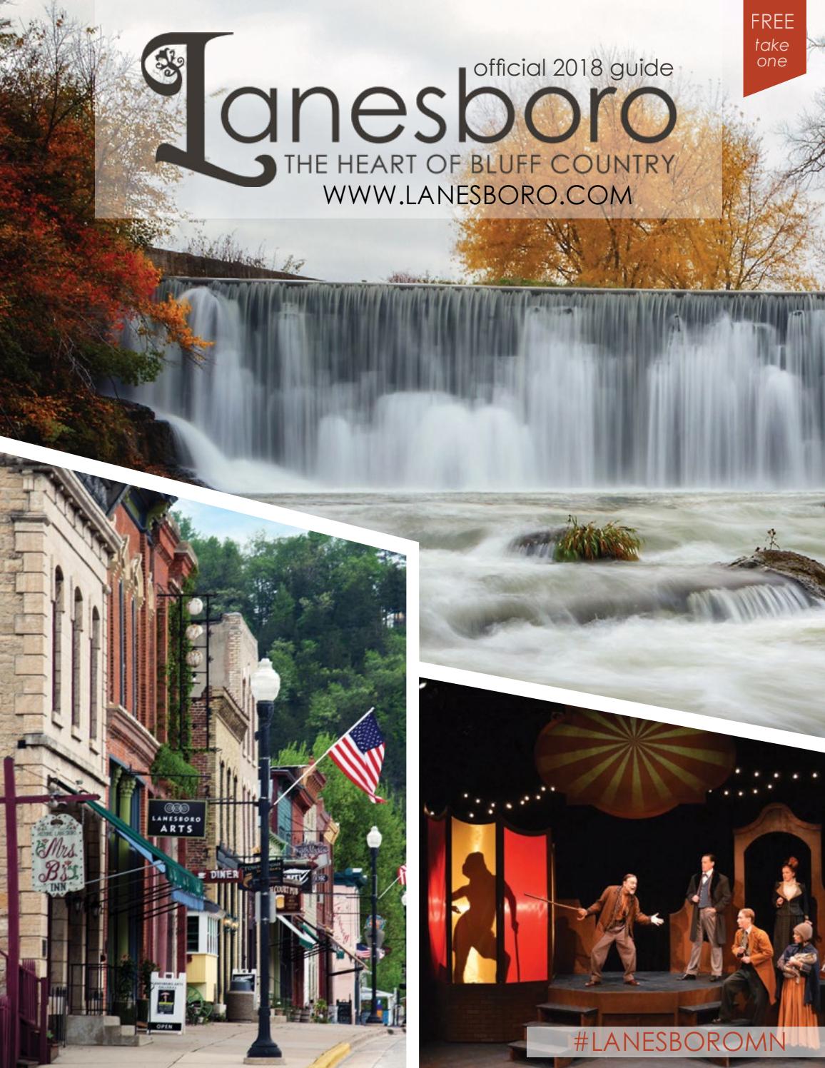 2018 Lanesboro Tourism Guide by Visit Lanesboro Issuu