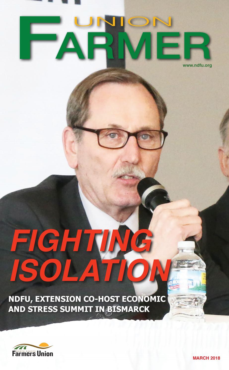Union Farmer March 2018 by North Dakota Farmers Union Issuu