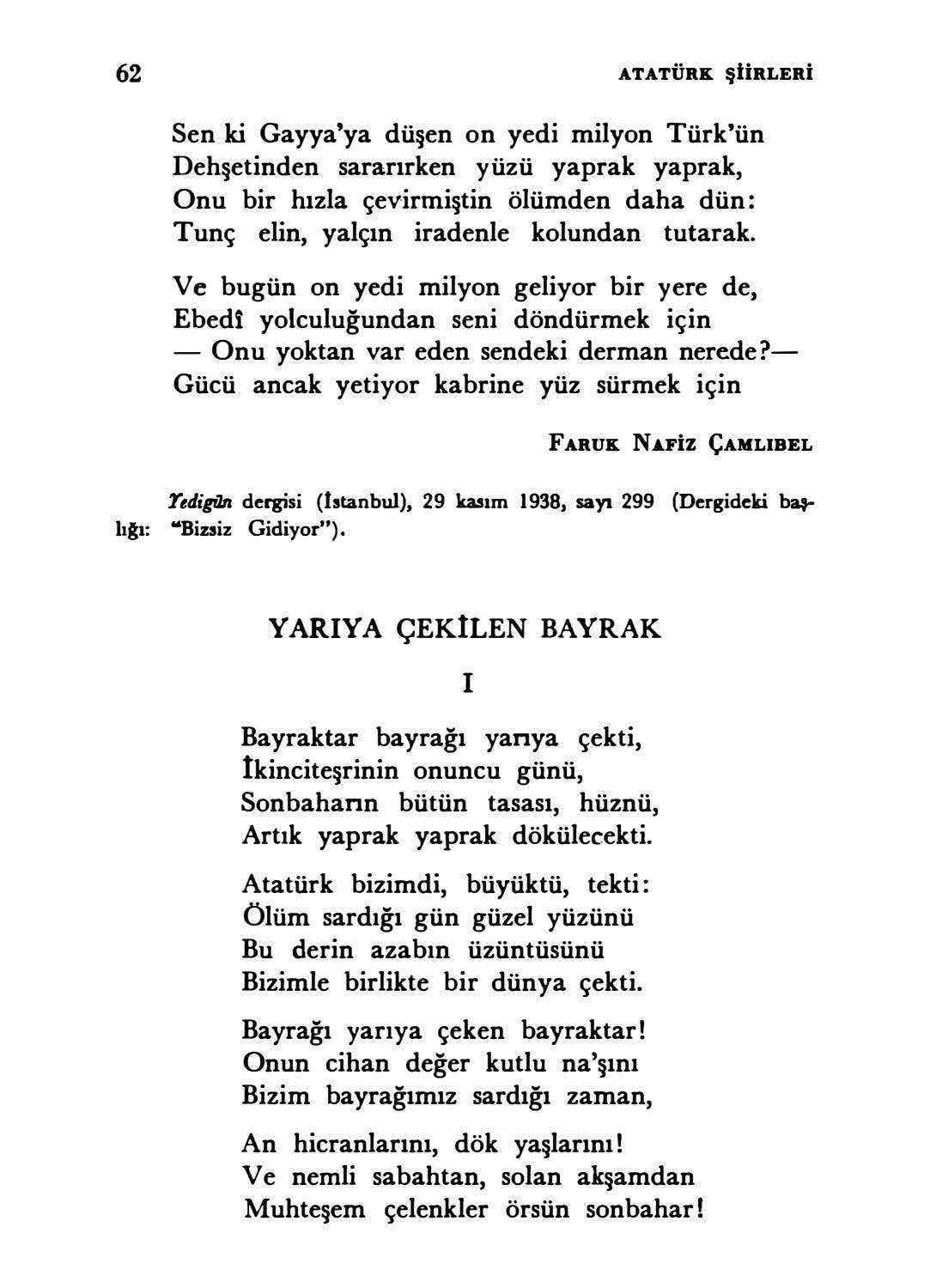 Atatürk Şiirleri by Türkçü Betik - Issuu