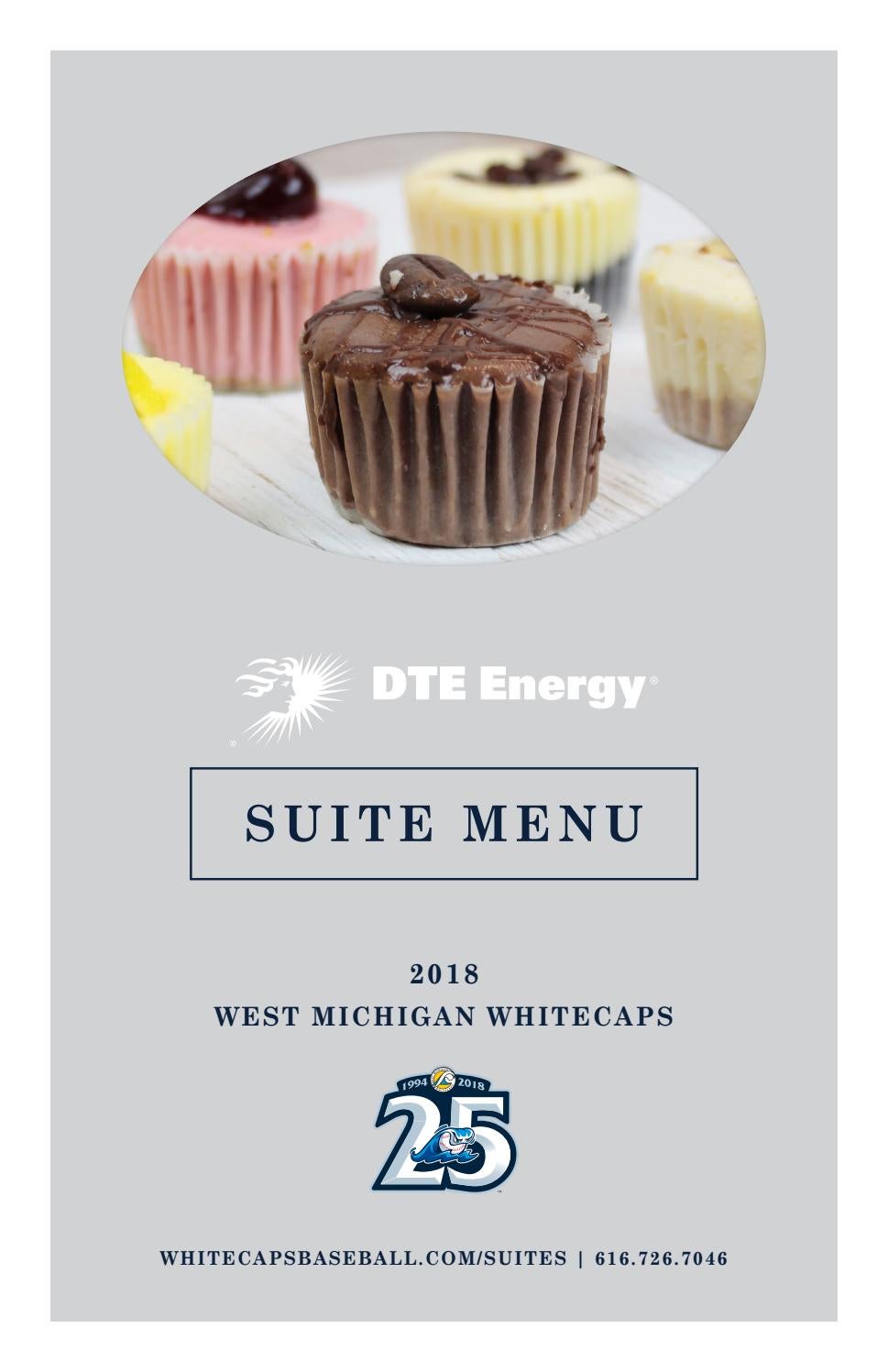 Suite Level Menu 2018 by West Michigan Whitecaps Issuu
