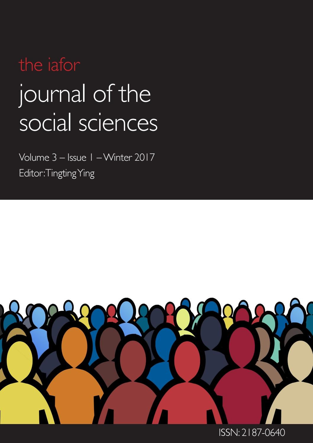 Iafor Journal Of The Social Sciences Volume 3 Issue 1 By Iafor Issuu