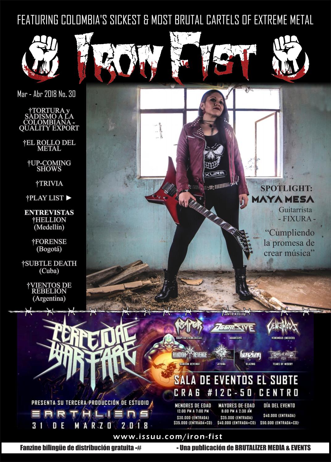 Iron fist 30 by IRON FIST ´Zine Issuu