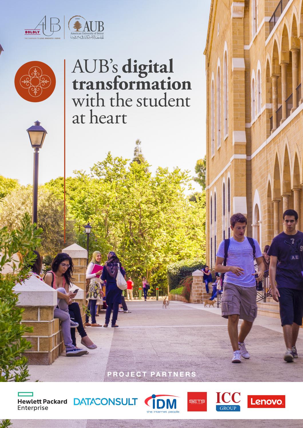 American University of Beirut brochure 2018 by Business Chief Middle