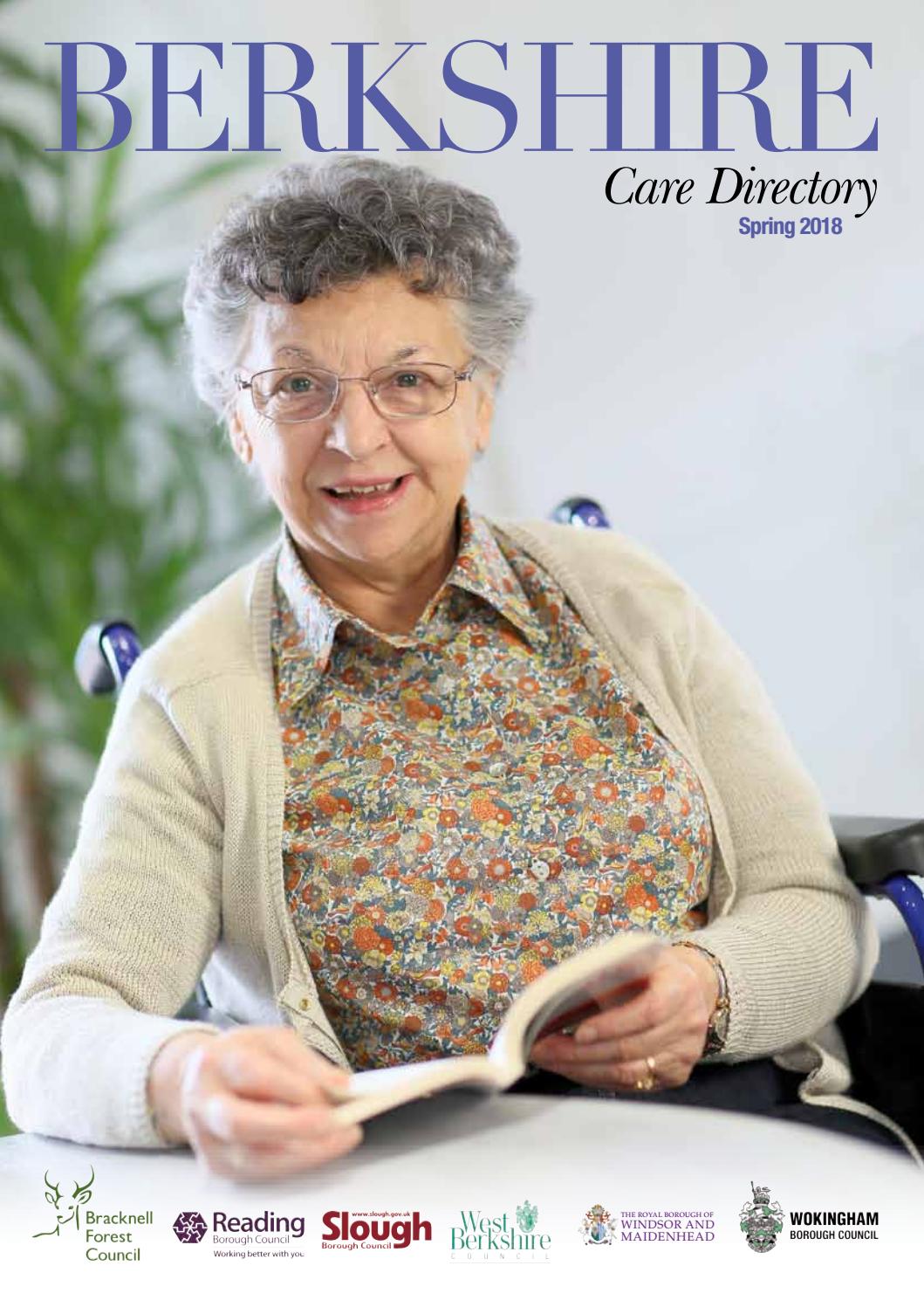 Berkshire Care Directory Spring 2018 by Octagon D&M Ltd Issuu