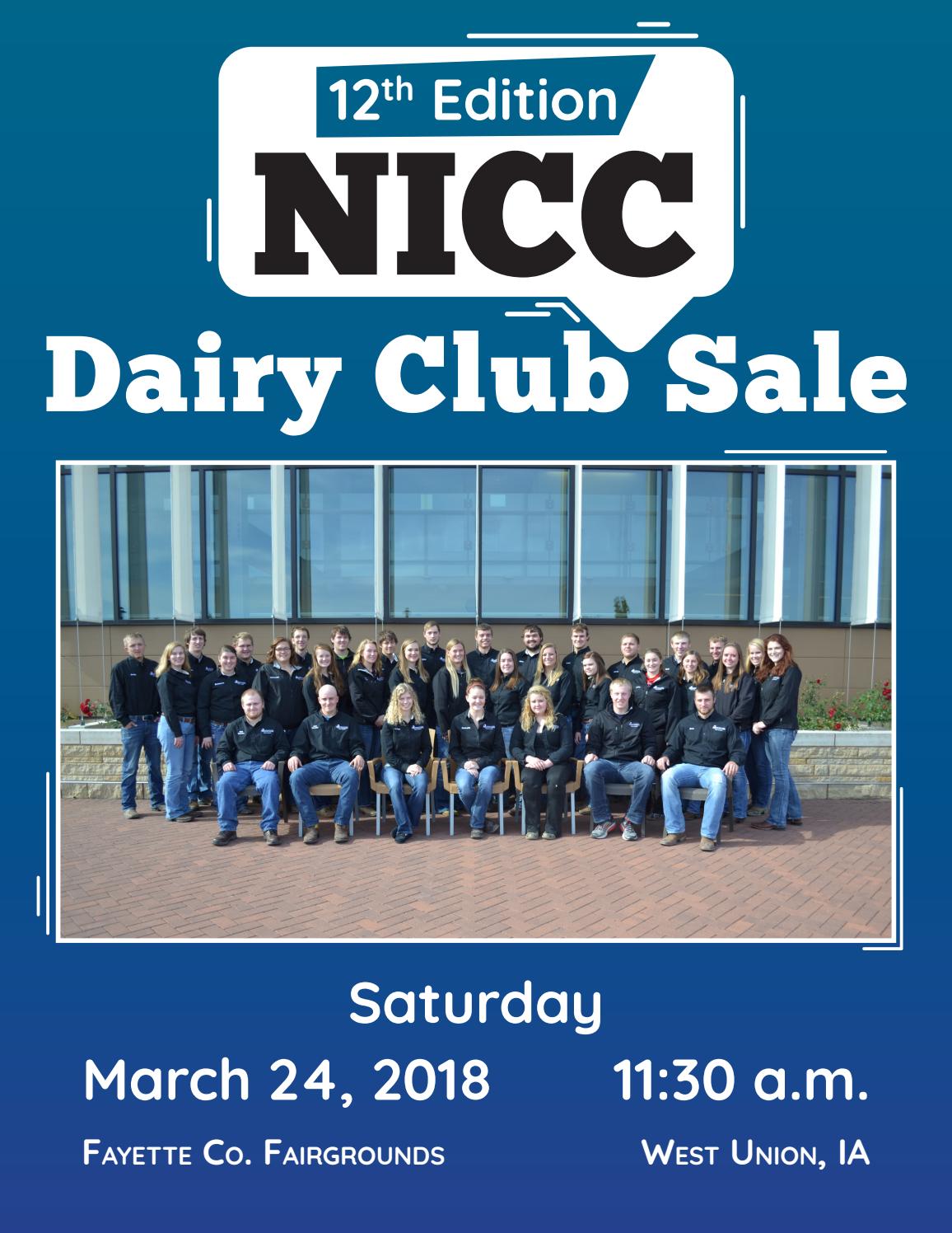 12th Edition NICC Dairy Club Sale by Dairy Agenda Today Issuu