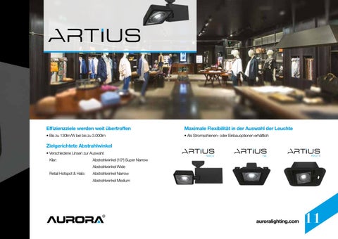 Aurora Lighting 灯饰目录 · AXiO 智能 灯饰 platform - 德国 第 11 页