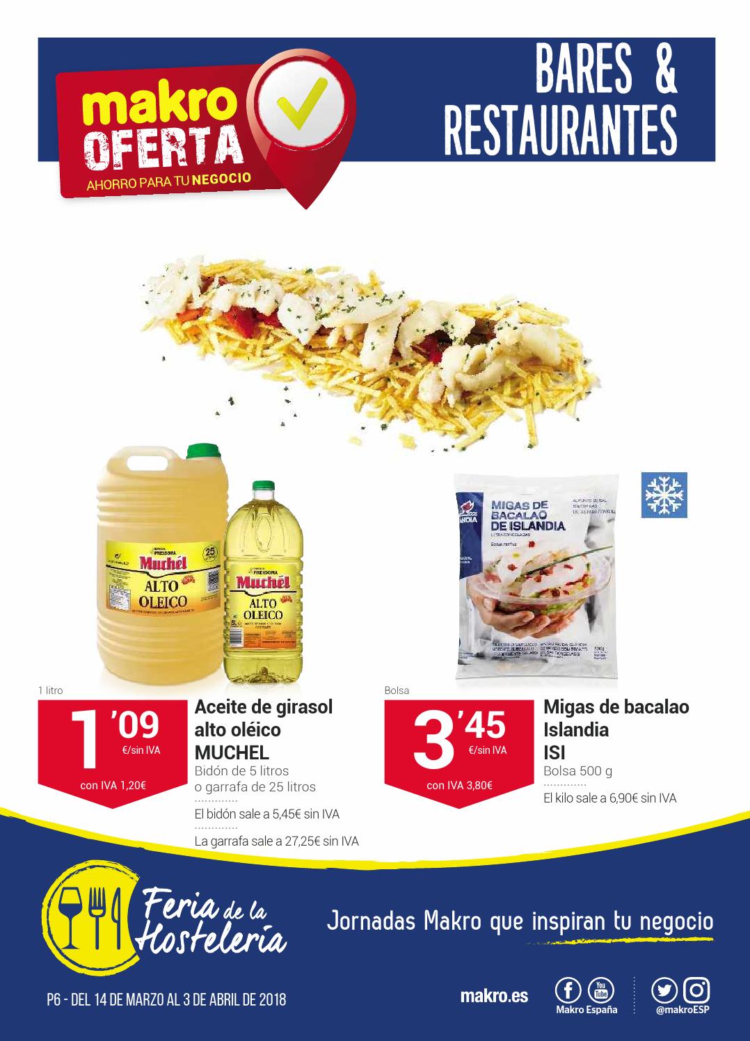 Catálogo makro bares y restaurantes by Ofertas Supermercados Issuu