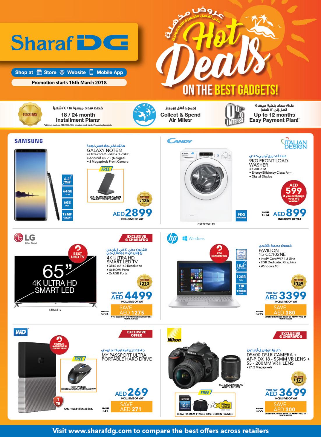 Hot deals catalogue by Sharaf DG Issuu