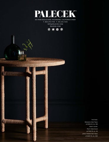 PALECEK 2018 家具 × 配件 目录 第 2 页