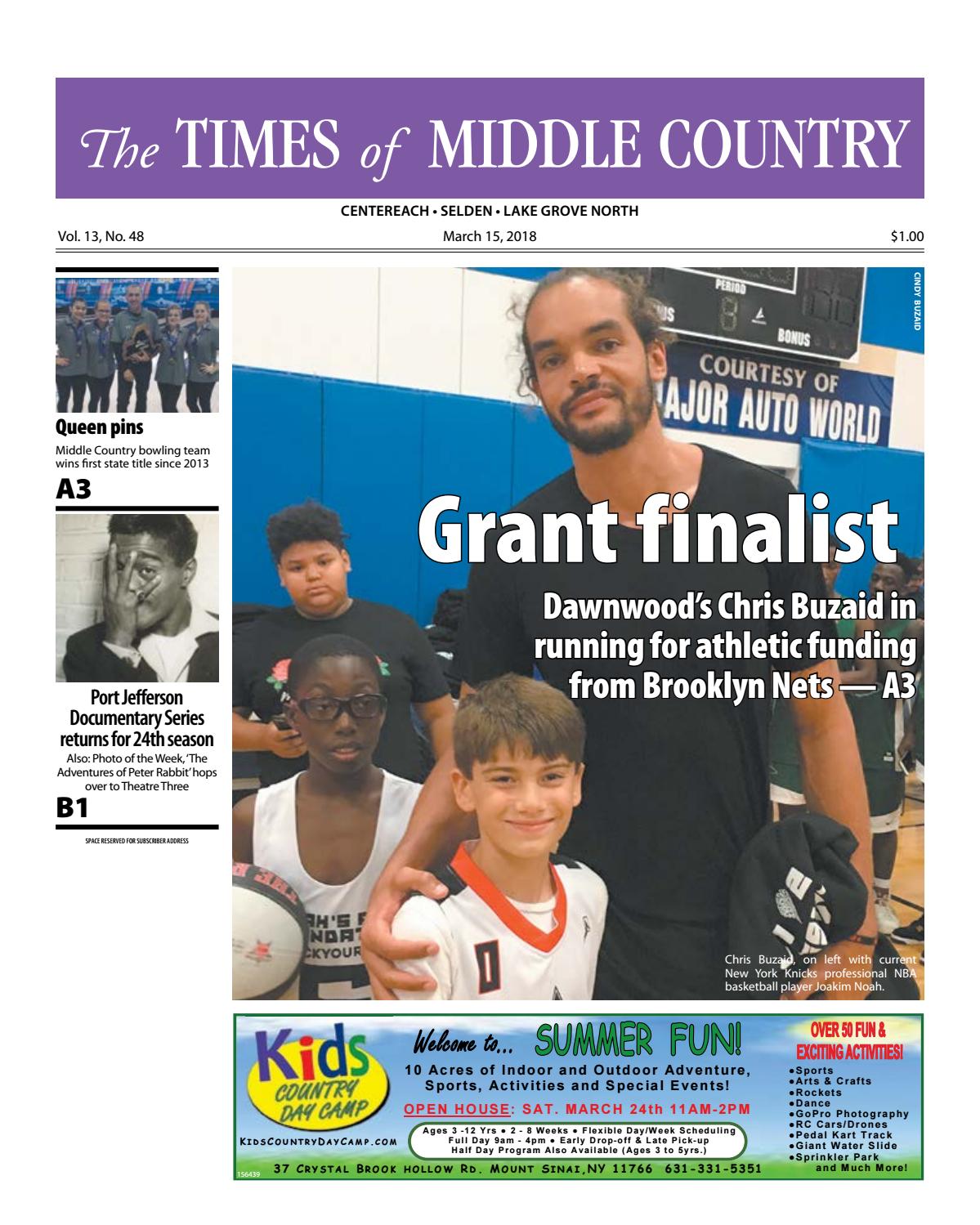 The Times Of Middle Country March 15 2018 By Tbr News Media Issuu