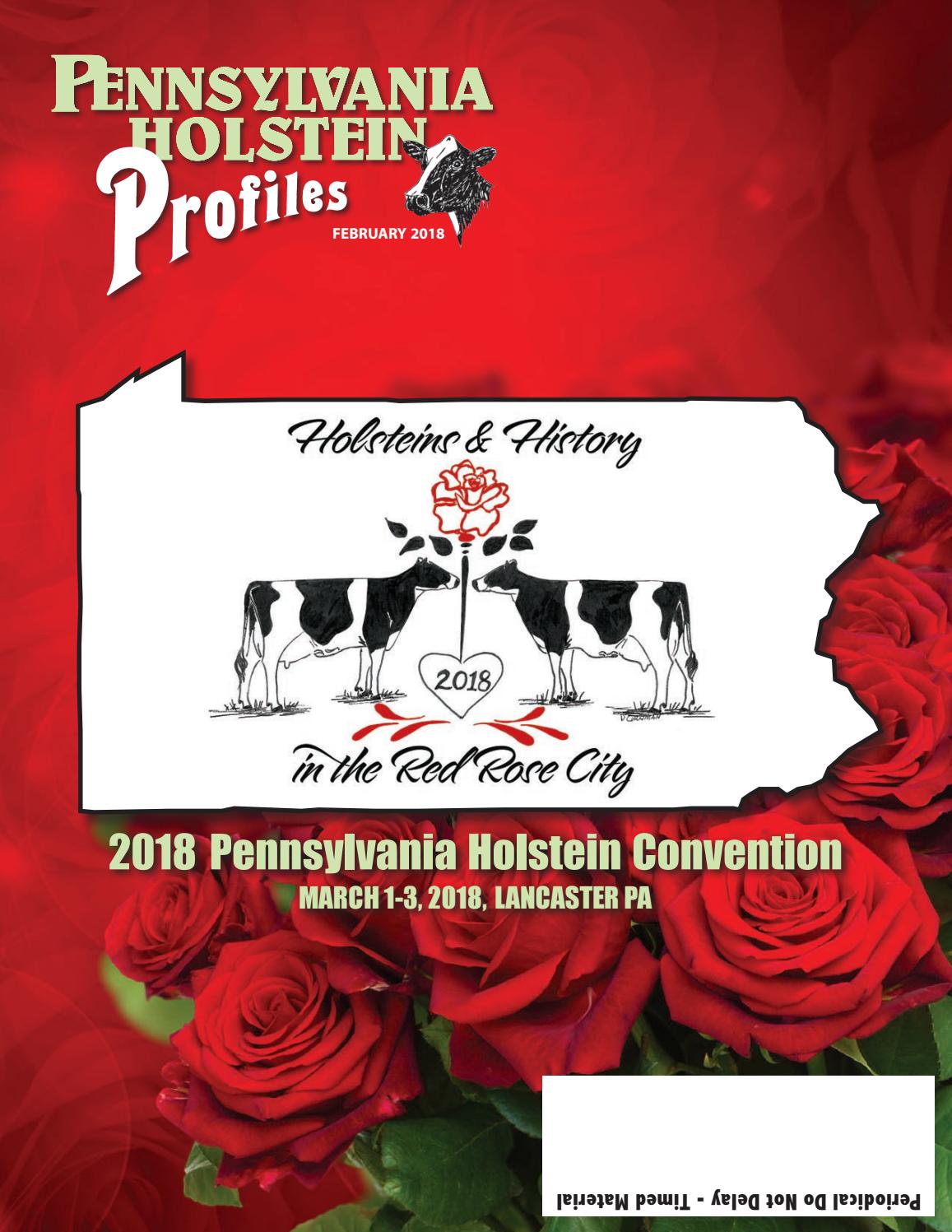 PA Holstein Profiles Feb. 2018 Issue by Dairy Agenda Today Issuu