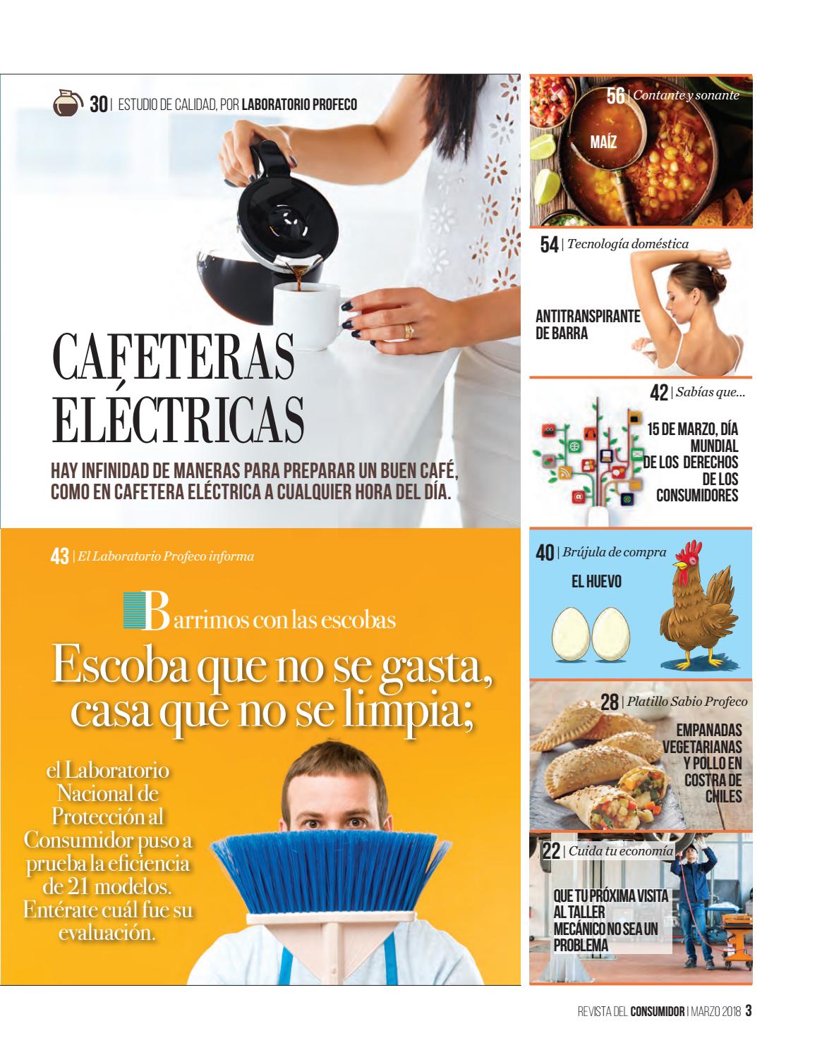 Revista del consumidor marzo 2018 by PROFECO Issuu