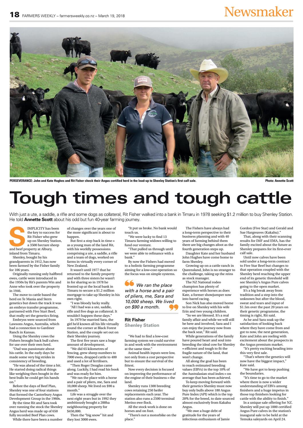 Farmers Weekly NZ March 19 2018 by Farmers Weekly NZ Issuu