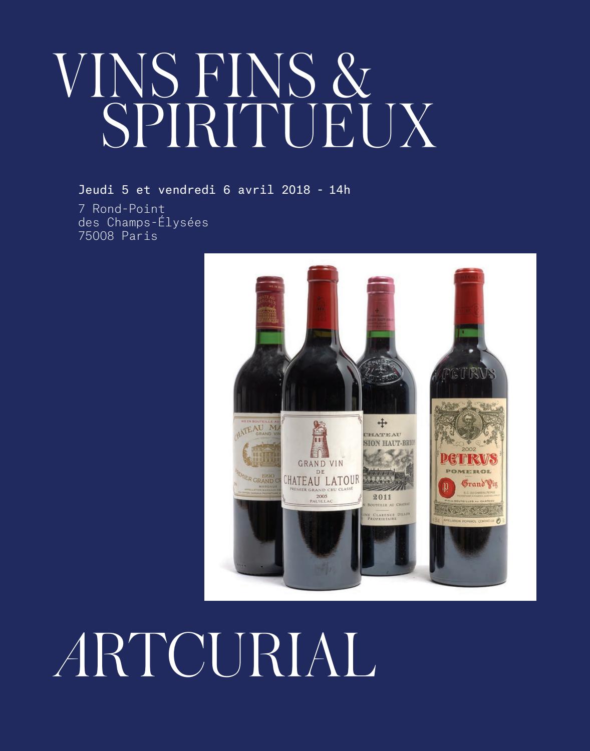 Vins fins & Spiritueux by Artcurial Issuu