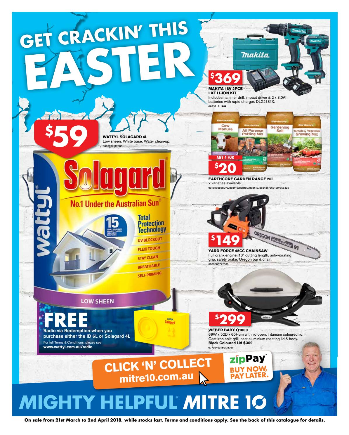 Mitre 10 Easter Catalogue 2018 by Echo Publications Issuu