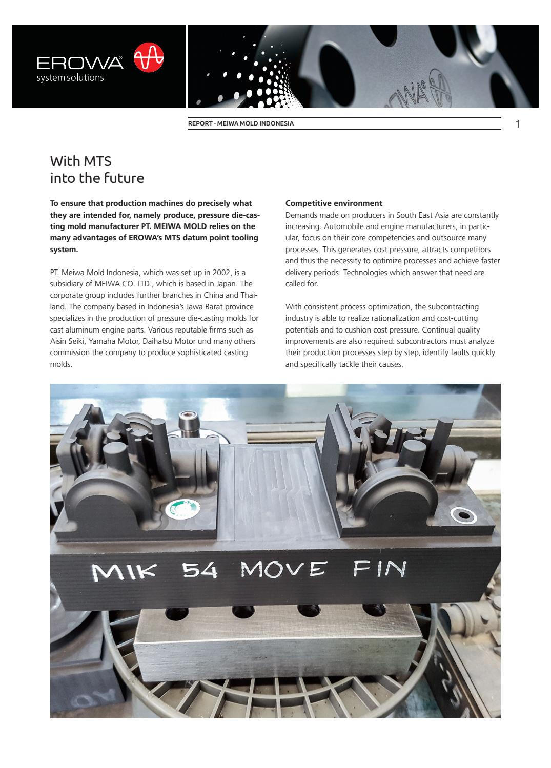 EROWA Report - PT. Meiwa Mold Indonesia by EROWA - Issuu