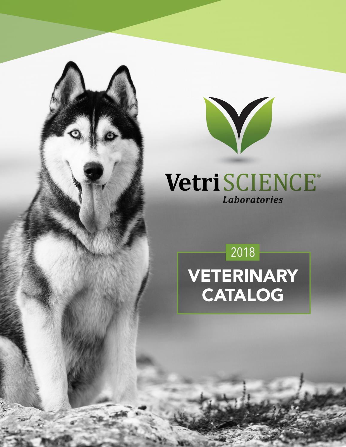 2018 VetriScience Laboratories Veterinary Catalog by FoodScience