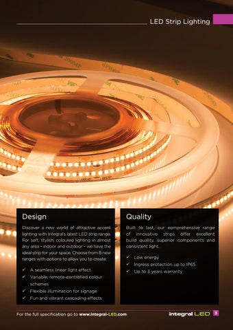 Integral LED Strip 灯饰 第 3 页