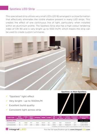 Integral LED Strip 灯饰 第 4 页