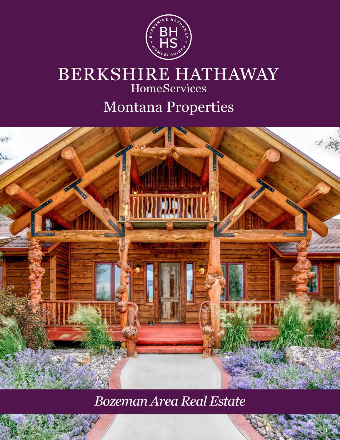 2018 Spring Bozeman Area Real Estate by Berkshire Hathaway HomeServices