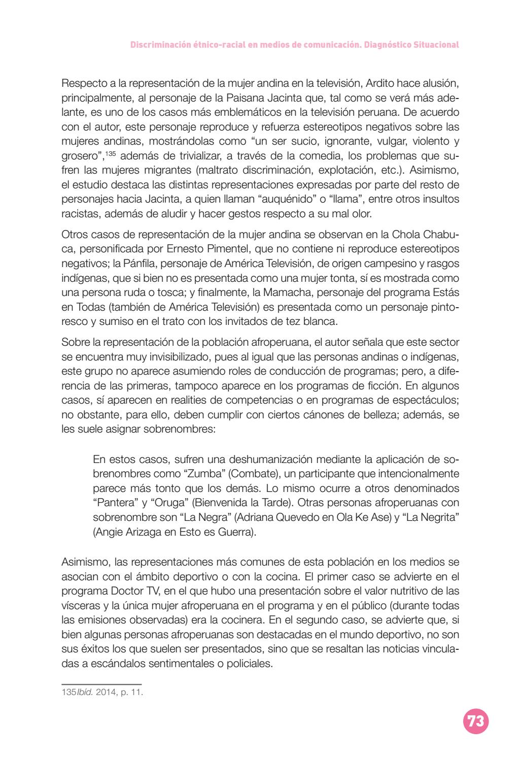 Discriminaci n tnico racial En Medios De Comunicaci n By Calandria 