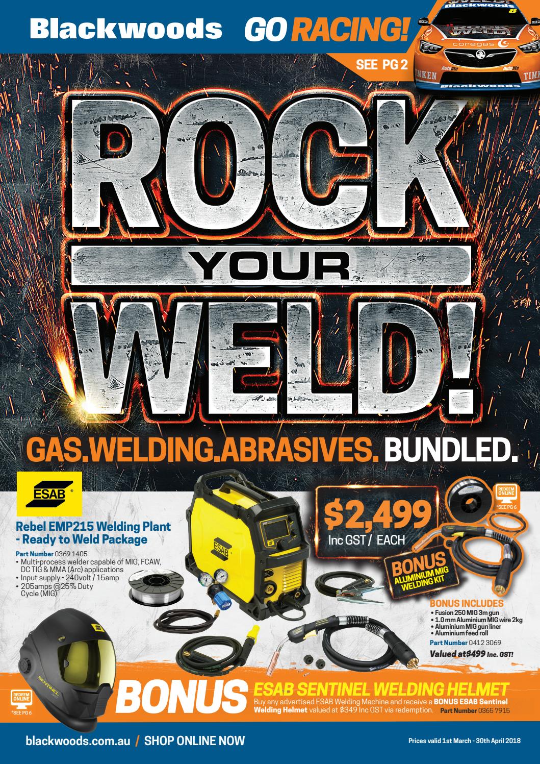 Blackwoods Rock your Weld Catalogue by Blackwoods Issuu
