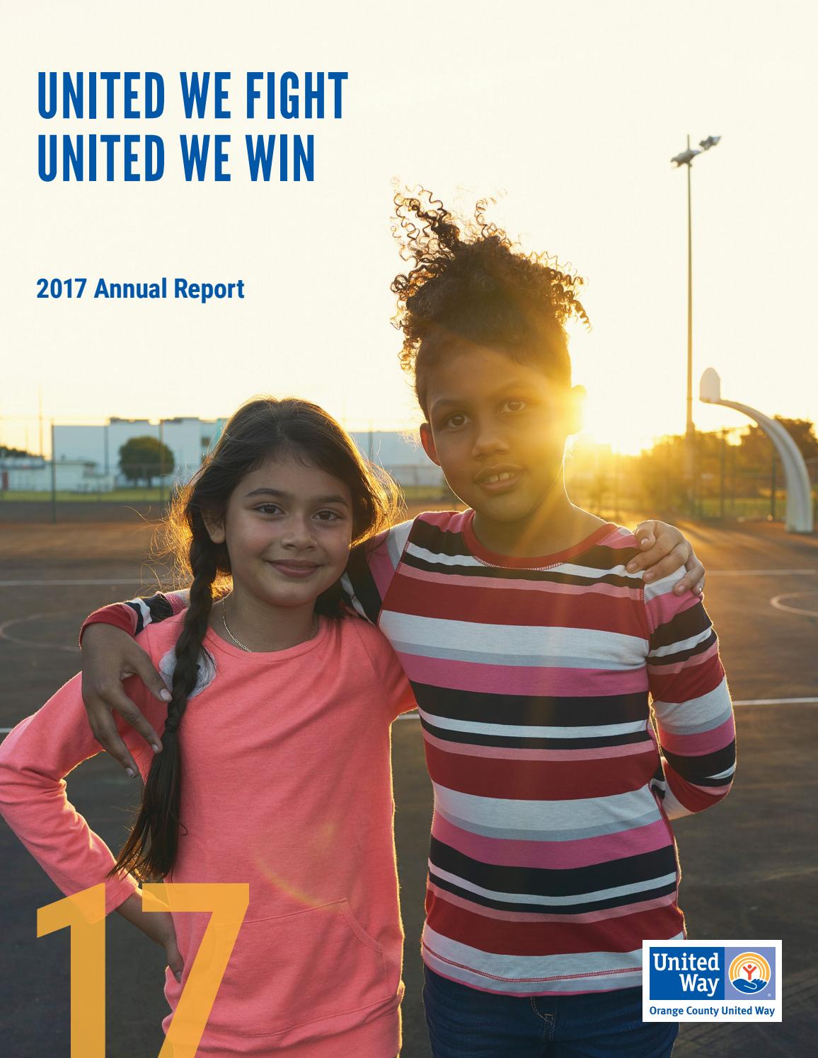 Orange County United Way Community Report 2017 by Orange County United
