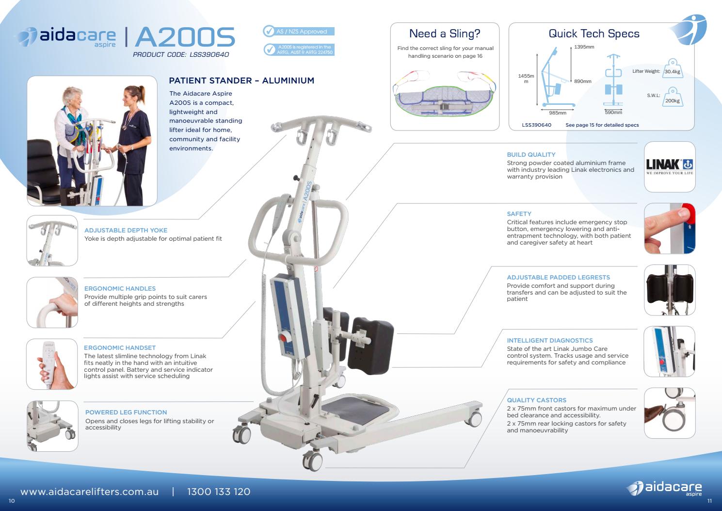 Aidacare Lifters & Slings Range Overview by Aidacare Issuu