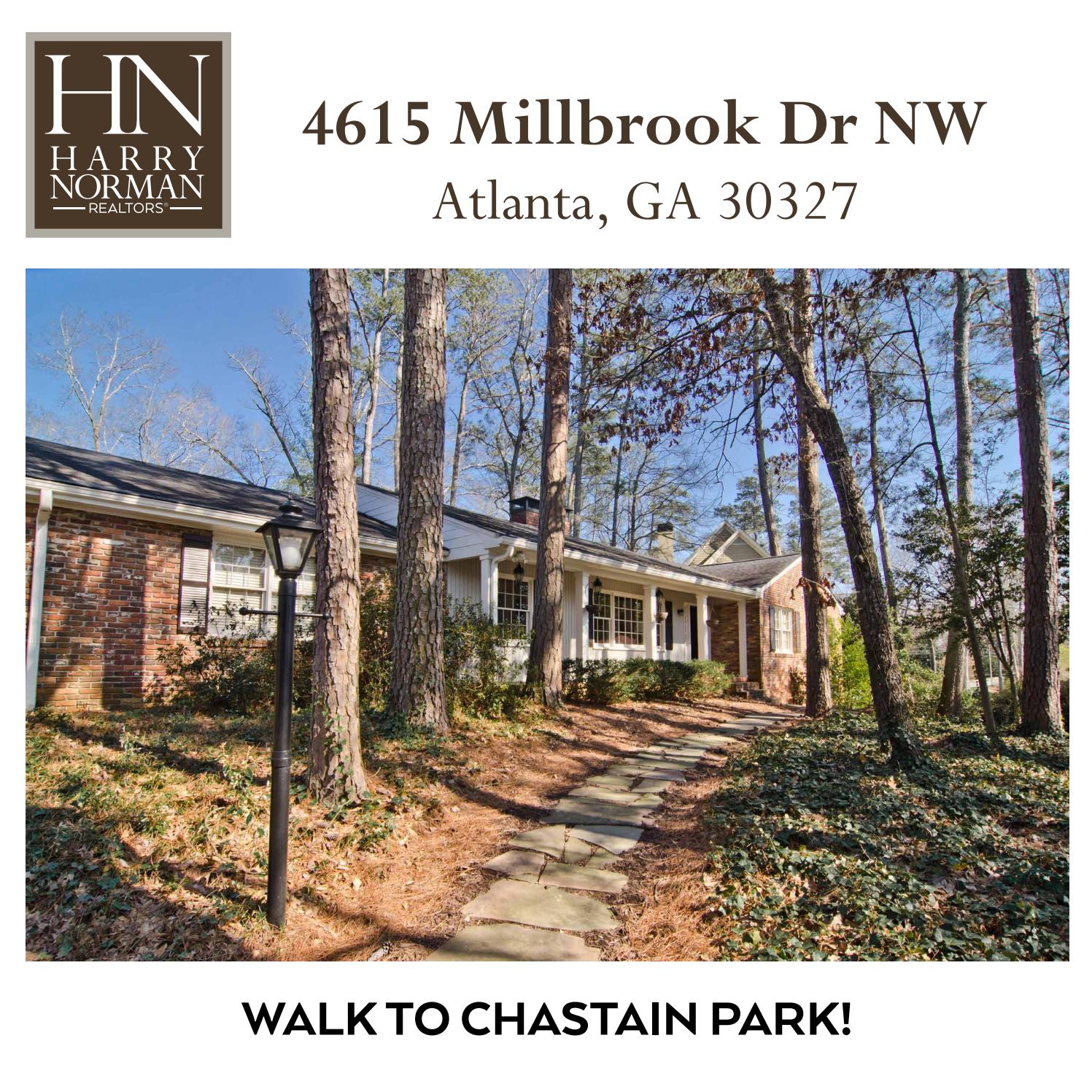 4615 Millbrook Drive by Harry Norman Buckhead NW Office Issuu