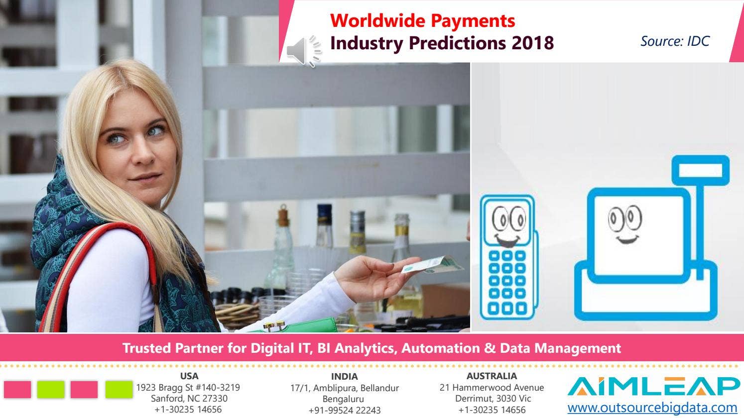 Worldwide payment 2018 predictions by AIMLEAP - Outsource Bigdata - Issuu