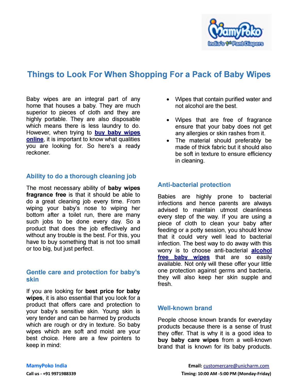 best choice baby wipes