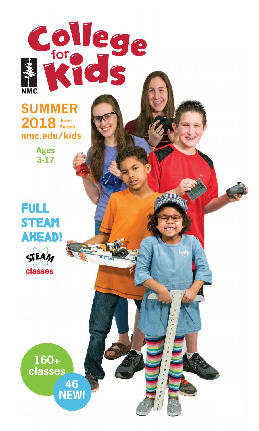 NMC College For Kids Catalog Summer 2018 by Northwestern Michigan