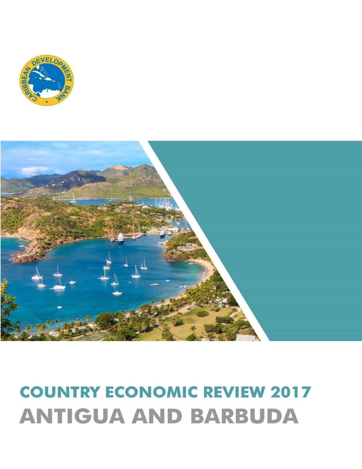 Country Economic Review 2017 Antigua and Barbuda by Caribbean