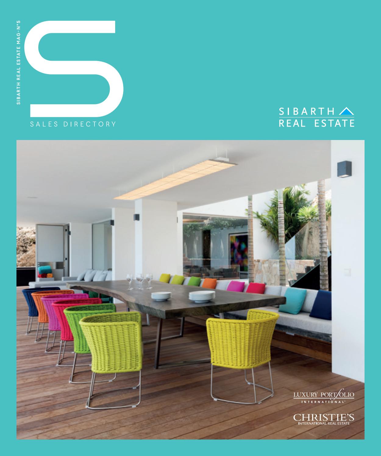 Sales Directory 5 Sibarth Real Estate St Barth 2018 by SIBARTH REAL