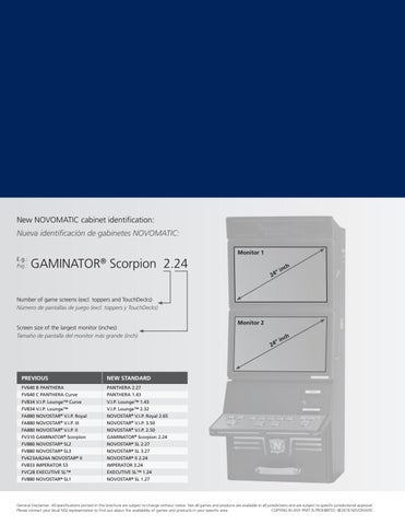 NOVOMATIC Product Catalogue ICE 2018 by NOVOMATIC Gaming Industries - Issuu