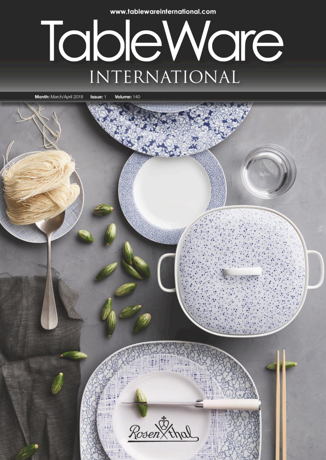 Tableware International March / April 2018 by Lema Publishing Issuu