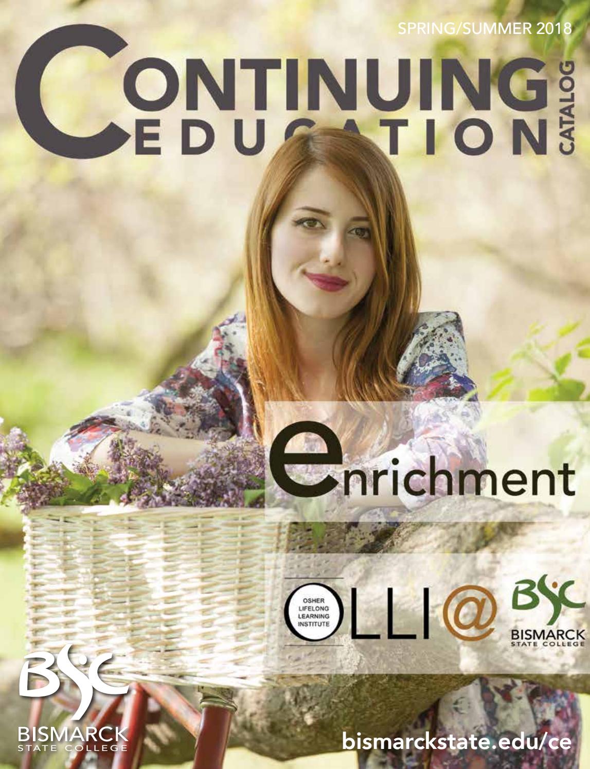 Spring/Summer 2018 Catalog by Bismarck State College Issuu