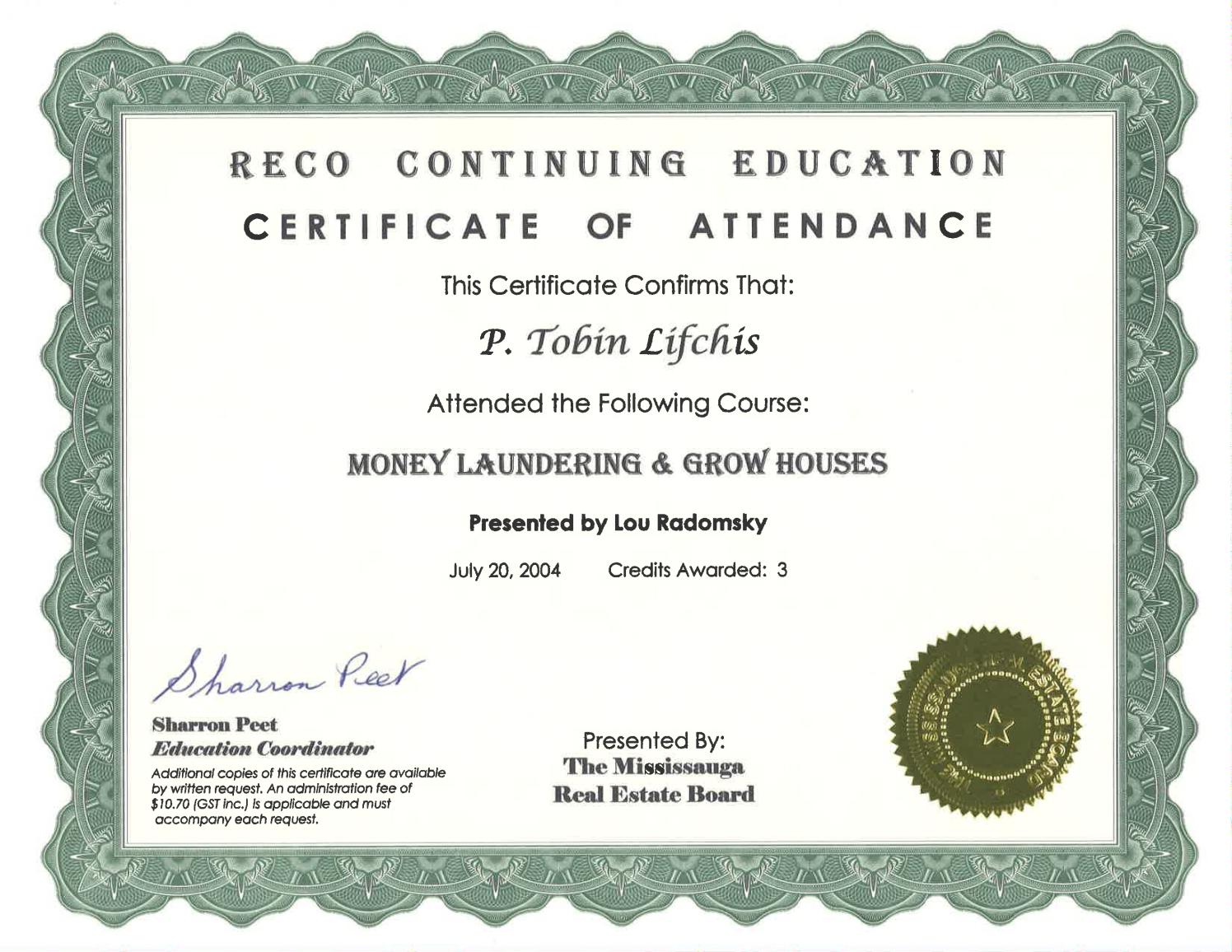 Cert Money Laundering By Soldbytobin Issuu