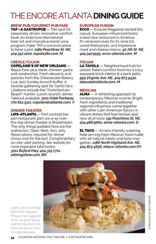 ecco atlanta easter brunch