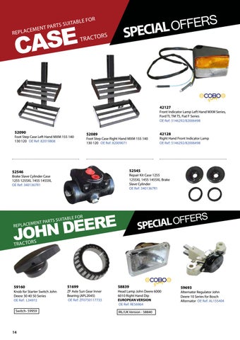 Quality Tractor Parts 灯饰目录 · QTP April product news 第 14 页