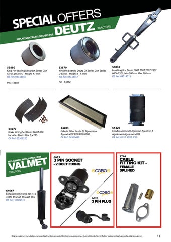 Quality Tractor Parts 灯饰目录 · QTP April product news 第 15 页
