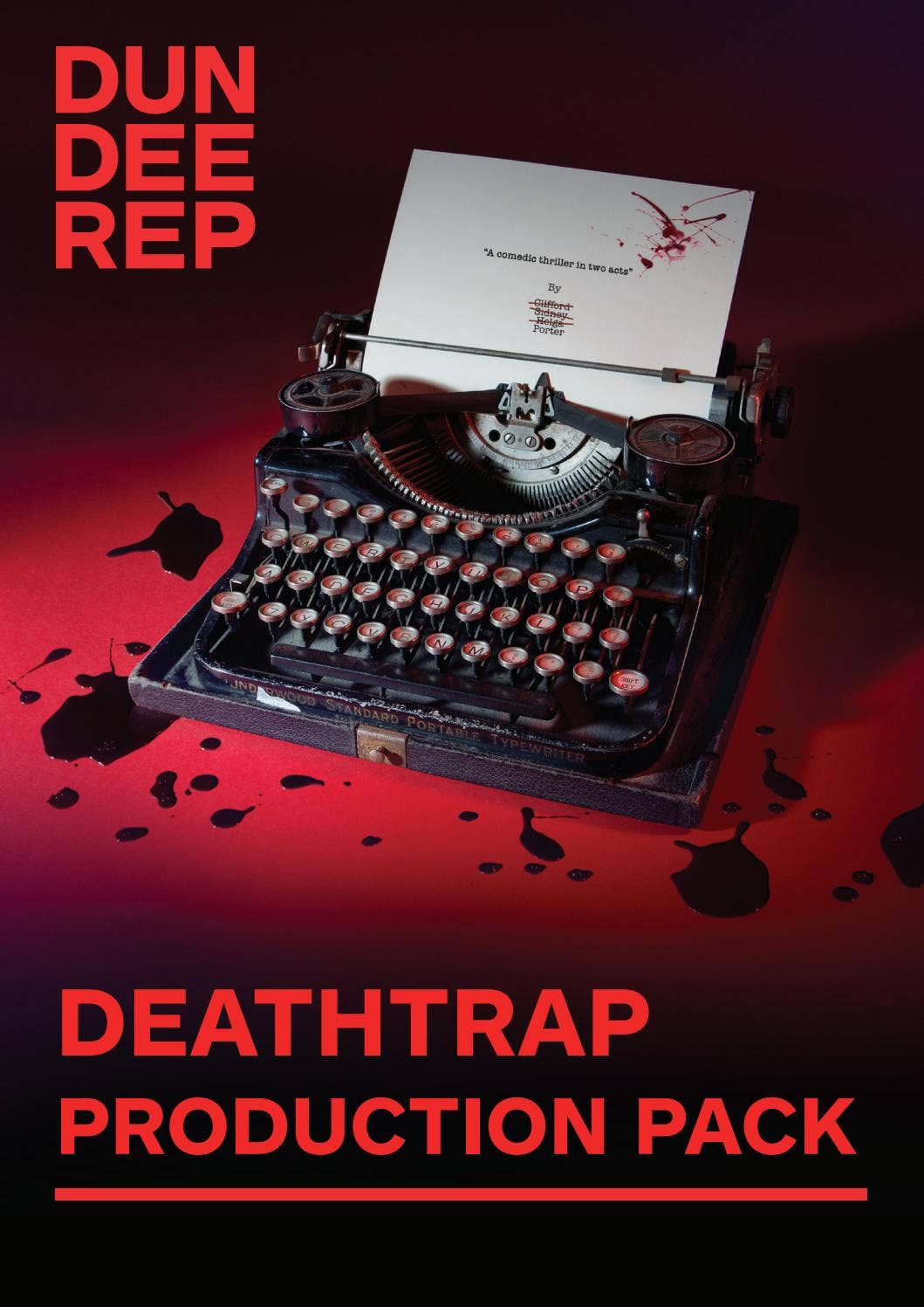 Deathtrap Production Pack by Dundee Rep Theatre - Issuu