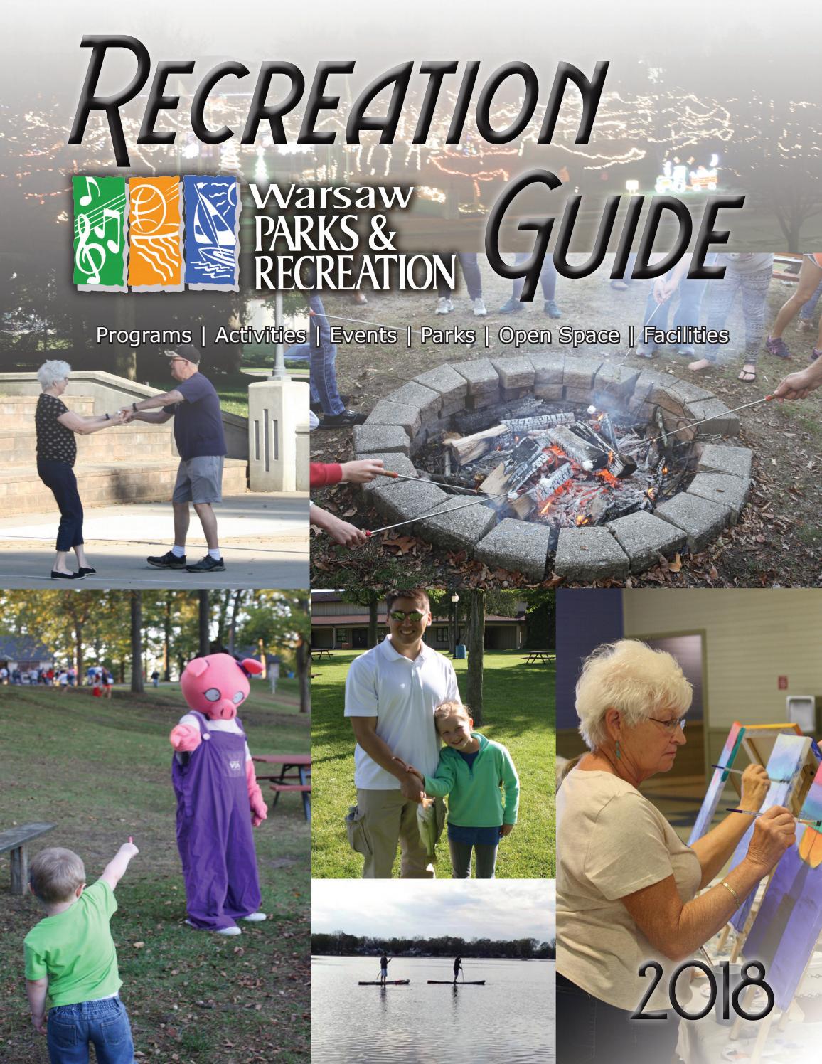 2018 Recreation Guide Warsaw Parks & Recreation by Warsaw Parks and