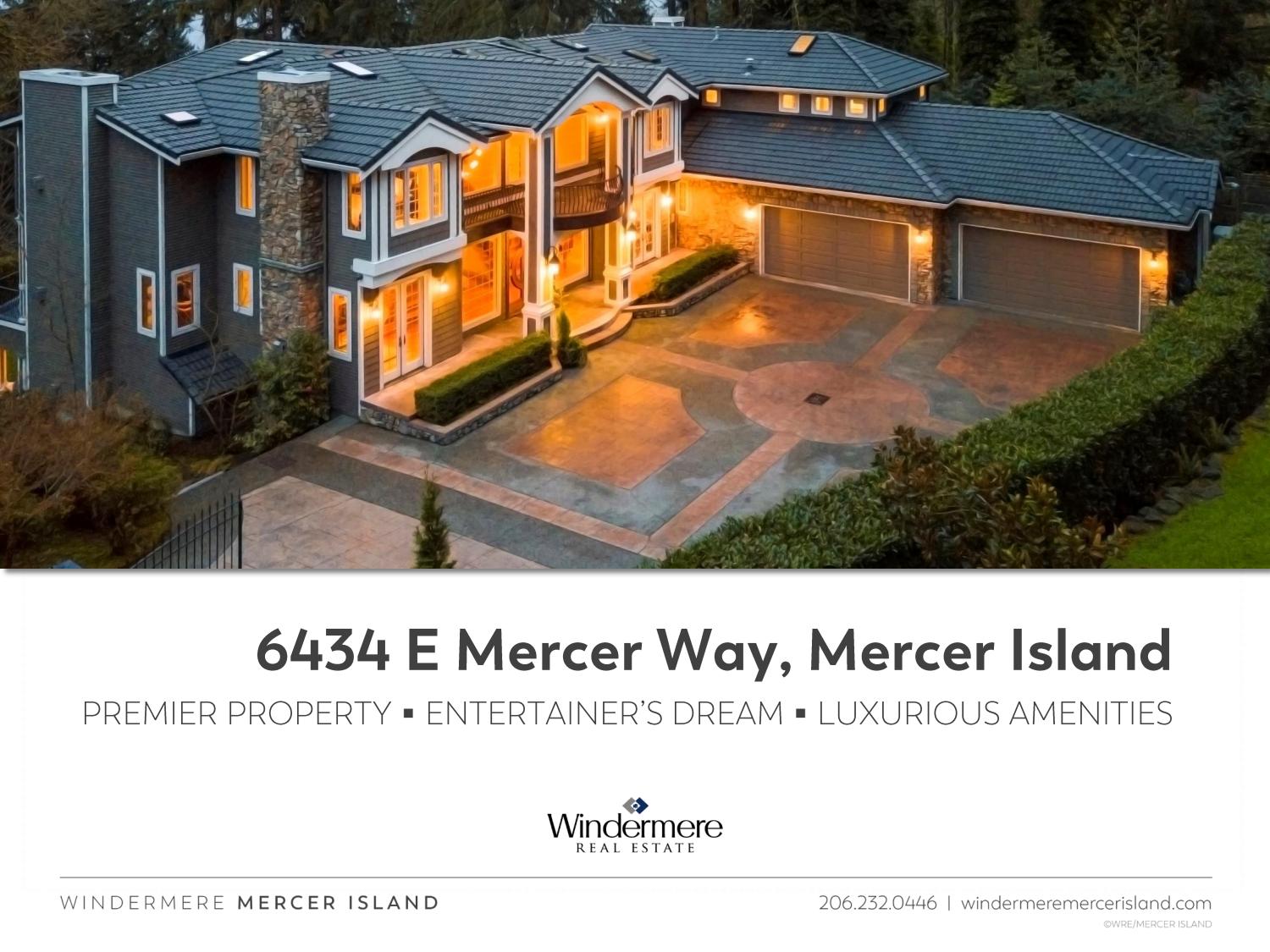 6434 East Mercer Way, Mercer Island by Windermere MI Issuu
