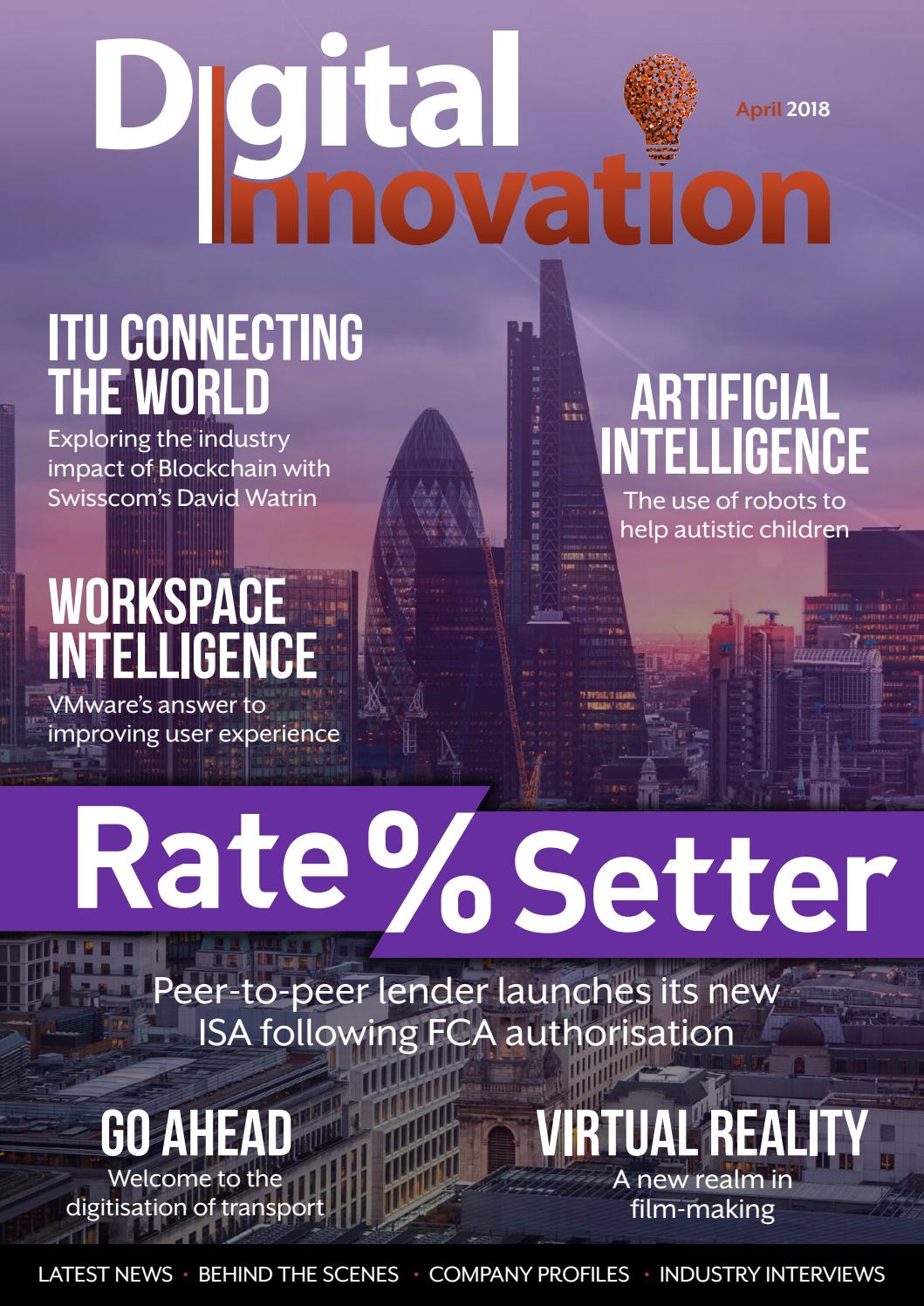 Digital Innovation Magazine April 2018 by iThink Media Issuu